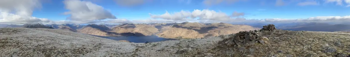 Munro Panorama with Loch