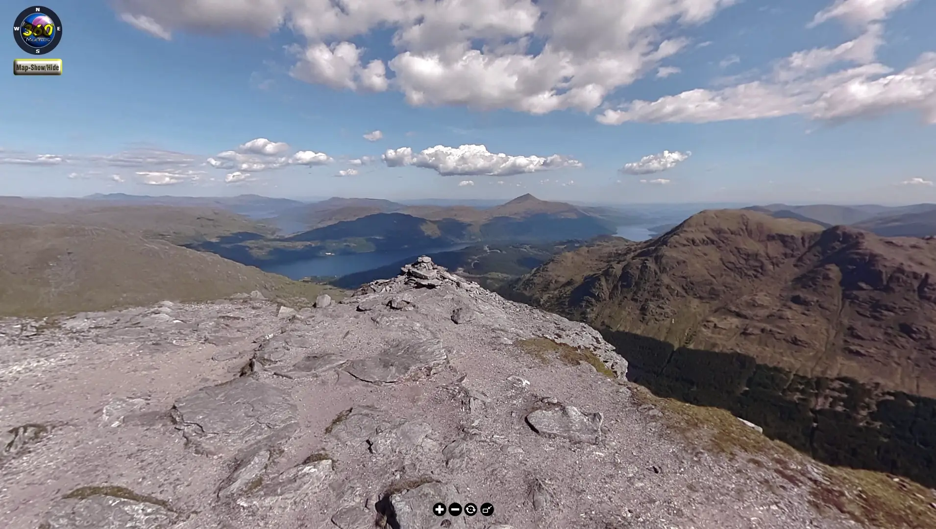 Ben Vane Munro Bagging Route
